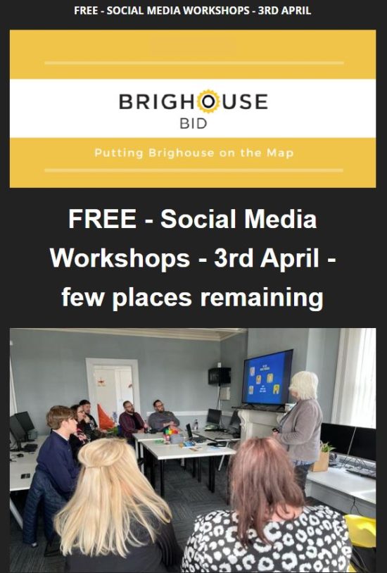 Social Media April 2023 Visit Brighouse