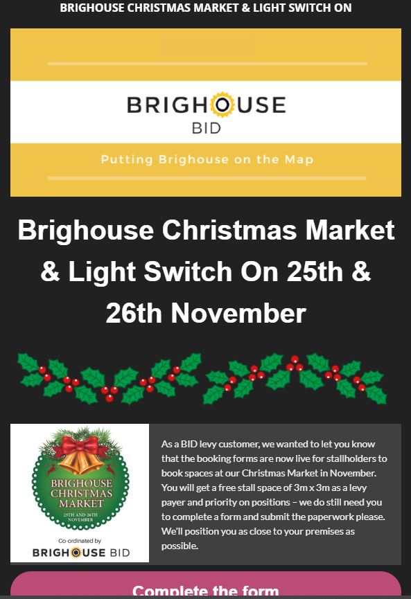 Christmas Light Switch On & Market